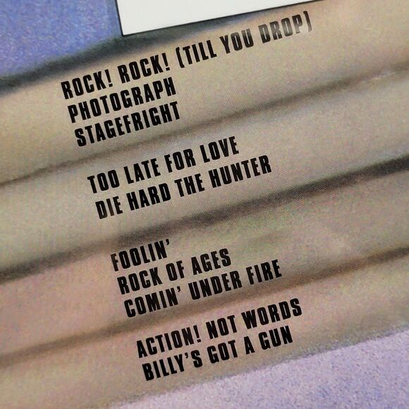 VINYL Def Leppard: Pyromania - Orange & Yellow Splatter LP - NEW / SEALED - Picture 5 of 5